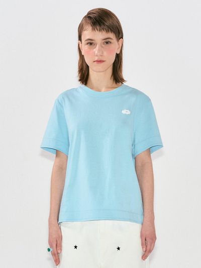 DAISY SYNDROME Brand Logo Graphic T-shirt - Blue
