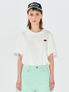 DAISY SYNDROME Brand Logo Graphic T-shirt - White