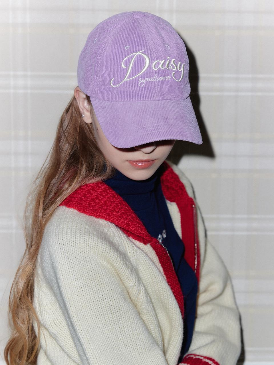 DAISY SYNDROME CLASSIC LOGO BALL CAP light purple