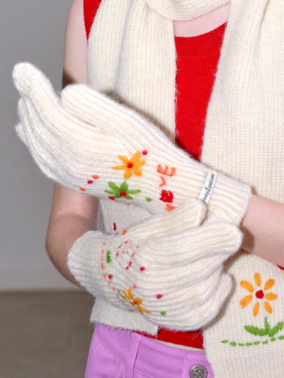 DAISY SYNDROME GRAPHIC GLOVES
