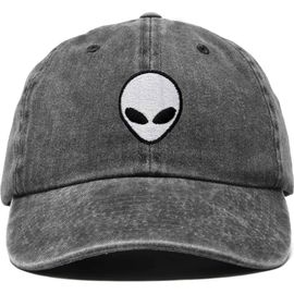 Dalix Dalix Alien Embroidered Classic Dad Cap