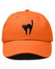 Dalix Dalix Black Cat Embroidered Casual Hat - 1