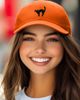 Dalix Dalix Black Cat Embroidered Casual Hat - 3