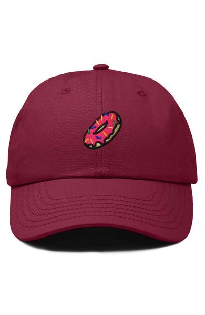 Dalix Dalix Donut Embroidered Adjustable Cap