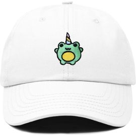 Dalix Dalix Froggy Unicorn Embroidered Cap