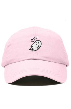 Dalix Dalix Heartly Ghost Embroidered Cap