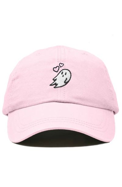 Dalix Dalix Heartly Ghost Embroidered Cap