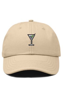 Dalix Dalix Martini Embroidered Casual Cap