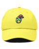 Dalix Dalix Mushroom Frog Embroidered Hat - 1