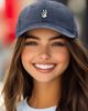 Dalix Dalix Peace Sign Embroidered Dad Hat - 3
