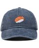 Dalix Dalix Salmon Sushi Embroidered Dad Cap - 1