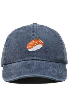 Dalix Dalix Salmon Sushi Embroidered Dad Cap