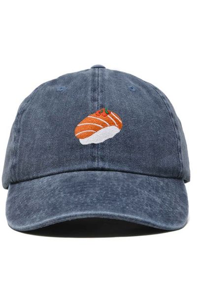 Dalix Dalix Salmon Sushi Embroidered Dad Cap