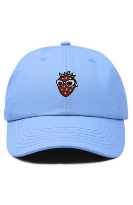 Dalix Dalix Strawberry Embroidered Casual Cap