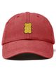 Dalix Dalix Yellow Gummy Embroidered Dad Cap - 1