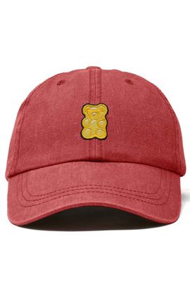 Dalix Dalix Yellow Gummy Embroidered Dad Cap