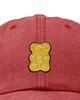 Dalix Dalix Yellow Gummy Embroidered Dad Cap - 2