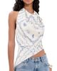 Damaris Bailey Damaris Bailey Sol Top Blue and White - 1