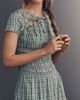 Damson Madder 100% Cotton Ebba Smocked Midi Dress - 2