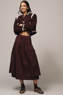Damson Madder Berta Midi Skirt