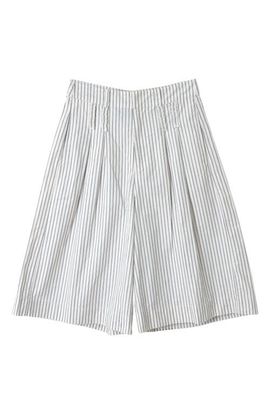 Damson Madder Damson Madder Ambrosia Stripe Organic Cotton Shorts 