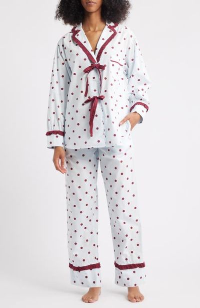 Damson Madder Damson Madder Antonella Polka Dot Pajamas