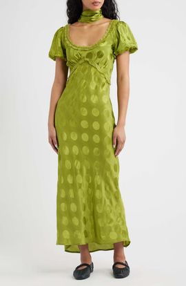 damson madder pia midi dress Pia Midi Dress - Pastel Stripe