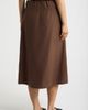 Damson Madder Damson Madder Caspia Organic Cotton Midi Skirt - 2