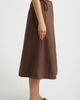 Damson Madder Damson Madder Caspia Organic Cotton Midi Skirt - 3