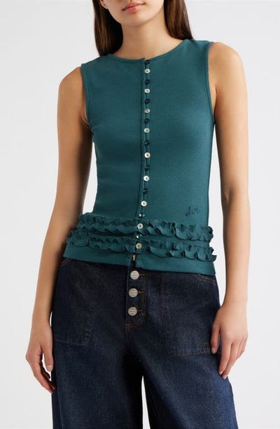 Damson Madder Damson Madder Ember Ribbed Tank
