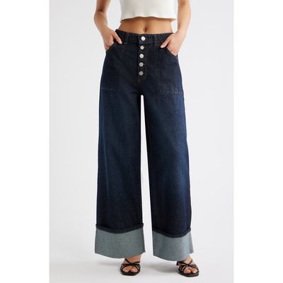 Damson Madder Damson Madder Gigi Baggy Wide Leg Jeans