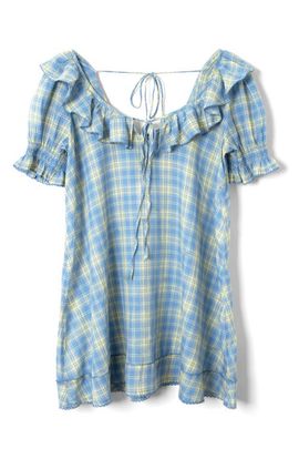 Damson Madder Damson Madder Harlow Organic Cotton Minidress
