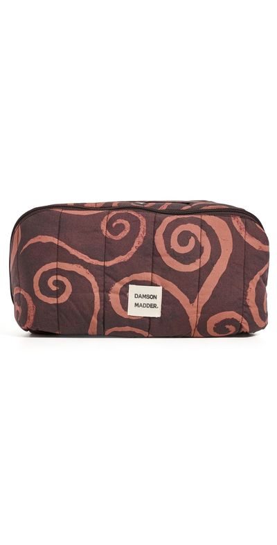 Damson Madder Damson Madder Large Wash Bag Swirl One