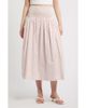 Damson Madder Damson Madder Layla Polka Dot Smocked Midi Skirt - 1