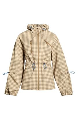 Damson Madder Damson Madder Matilda Gingham Hooded Raincoat