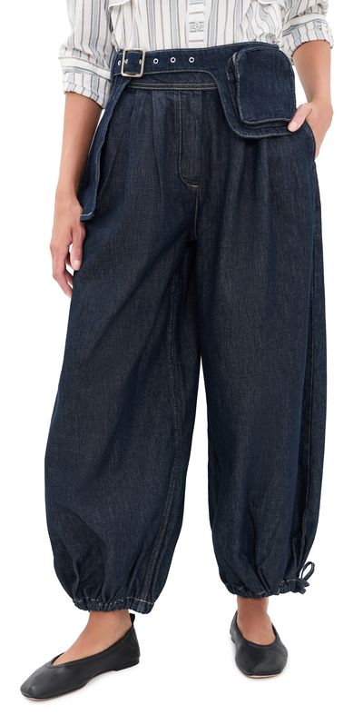 Damson Madder Damson Madder Mavi Balloon Jeans Indigo