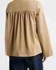 Damson Madder Damson Madder Mercedes Lace Collar Organic Cotton Mini Coat - 3