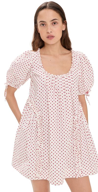 Damson Madder Damson Madder Meri Mini Dress Spot