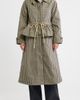 Damson Madder Damson Madder Myrtle Gingham Trench Coat - 1