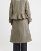 Damson Madder Damson Madder Myrtle Gingham Trench Coat - 3