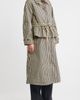 Damson Madder Damson Madder Myrtle Gingham Trench Coat - 4