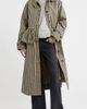 Damson Madder Damson Madder Myrtle Gingham Trench Coat - 5