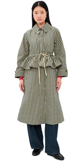 Damson Madder Damson Madder Myrtle Trench Coat Navy