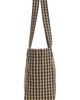 Damson Madder Damson Madder Organic Cotton Gingham Canvas Tote - 4