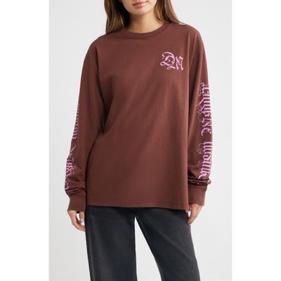 Damson Madder Damson Madder Pleasant Slumber Graphic Long Sleeve T-Shirt