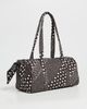 Damson Madder Damson Madder Quilted Weekender Bag Dark Brown One - 4