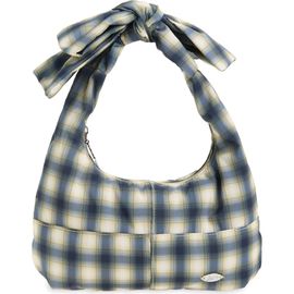 Damson Madder Damson Madder Roo Check Tie Shoulder Bag