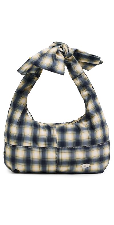 Damson Madder Damson Madder Roo Check Tie Shoulder Bag Multi One