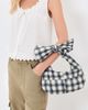 Damson Madder Damson Madder Roo Check Tie Shoulder Bag Multi One - 3