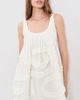 Damson Madder Damson Madder Stella Mini Dress White - 2